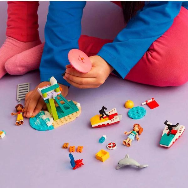 Imagem de Lego Friends Moto Aquática De Praia Com Golfinho 84 Peças 42623 