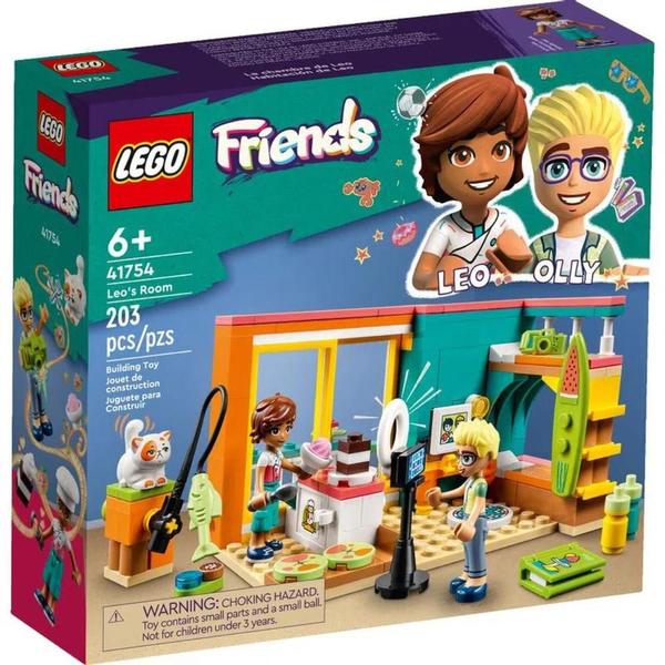 Imagem de Lego Friends  O Quarto do Leo  41754