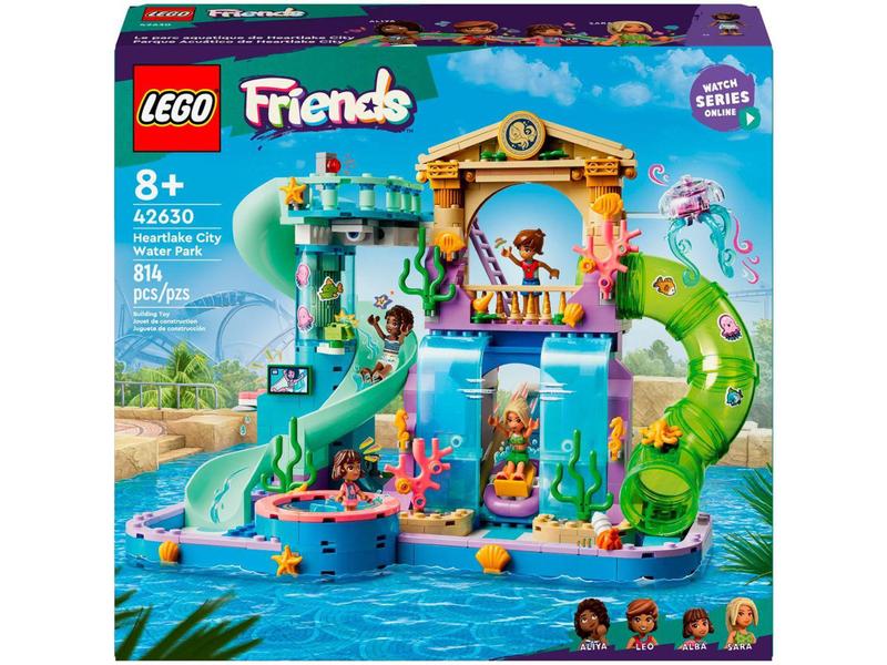 LEGO Friends Parque Aquático de Heartlake City - 42630 814 Peças Imagem de LEGO Friends Parque Aquático de Heartlake City - 42630 814 Peças