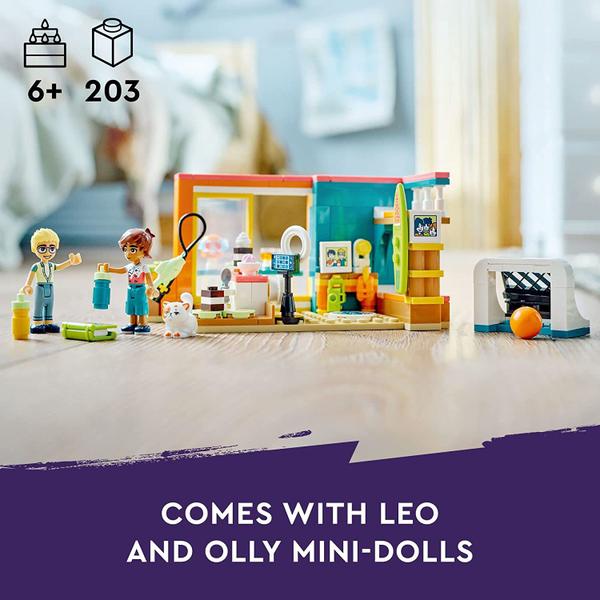 Imagem de Lego Friends Quarto do Leo 41754