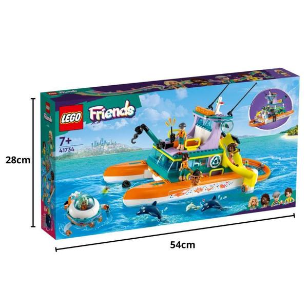 Imagem de Lego Friends Resgate Marítimo 4111141734 - Lego