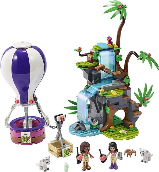 Imagem de Lego friends tiger hot air balloon jungle rescue 41423