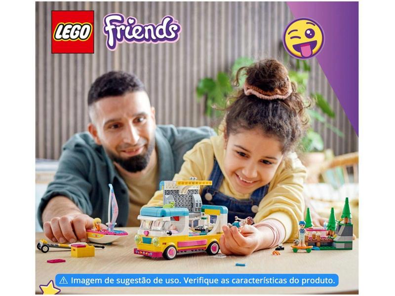 LEGO Friends Trailer e Barco à Vela na Floresta 41681 Imagem de LEGO Friends Trailer e Barco à Vela na Floresta 41681