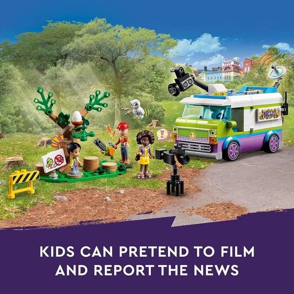 Imagem de Lego Friends Van da Imprensa 41749