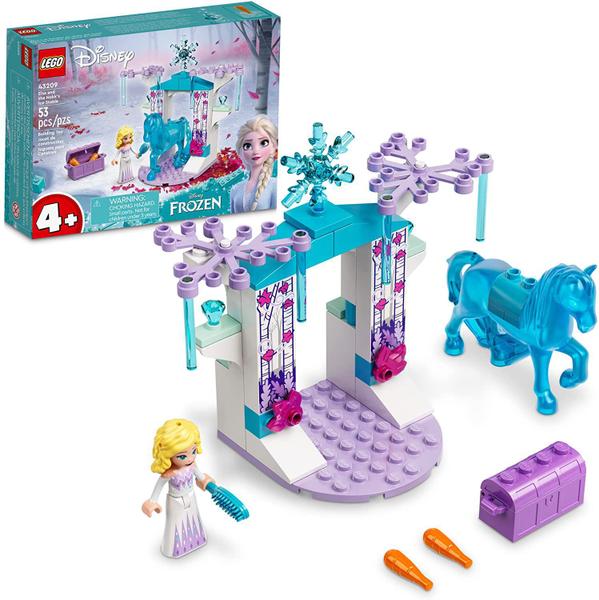 Imagem de Lego Frozen O Estábulo de Gelo da Elsa e do Nokk 43209