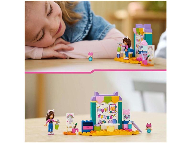 Imagem de LEGO Gabbys Dollhouse Casa Mágica da Gabby - Criando com Bebê Caixa 10795 60 Peças