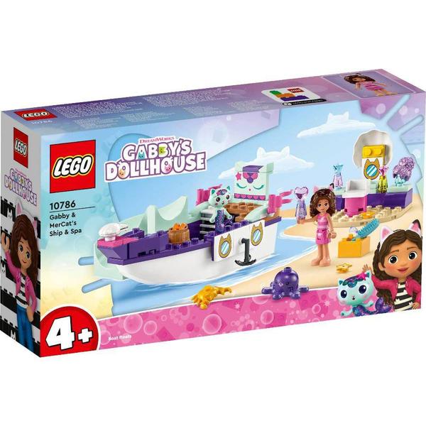 LEGO Gabbys Dollhouse Navio e Spa da Gabby e Sereiata 10786 Imagem de LEGO Gabbys Dollhouse Navio e Spa da Gabby e Sereiata 10786