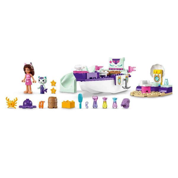 LEGO Gabbys Dollhouse Navio e Spa da Gabby e Sereiata 10786 Imagem de LEGO Gabbys Dollhouse Navio e Spa da Gabby e Sereiata 10786