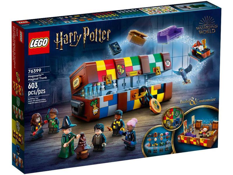 Imagem de LEGO Harry Potter Baú Mágico de Hogwarts - 603 Peças 76399