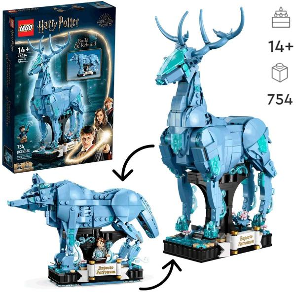 Imagem de Lego Harry Potter Expecto Patronum 2 Em 1 76414 754 Peças