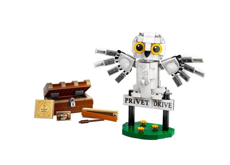 Lego Harry Potter Hedwig Na Rua Dos Alfeneiros Número 4 Imagem de Lego Harry Potter Hedwig Na Rua Dos Alfeneiros Número 4