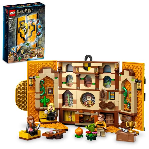 LEGO Harry Potter Hufflepuff House Banner 76412 - Hogwarts Imagem de LEGO Harry Potter Hufflepuff House Banner 76412 - Hogwarts