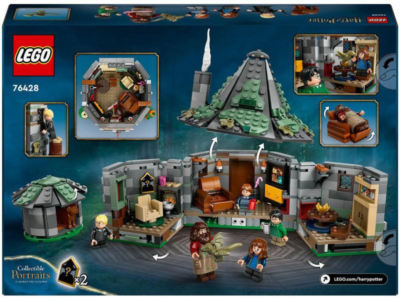 Imagem de LEGO Harry Potter TM Cabana do Hagrid Uma Visita  - Inesperada 76428 896 Peças