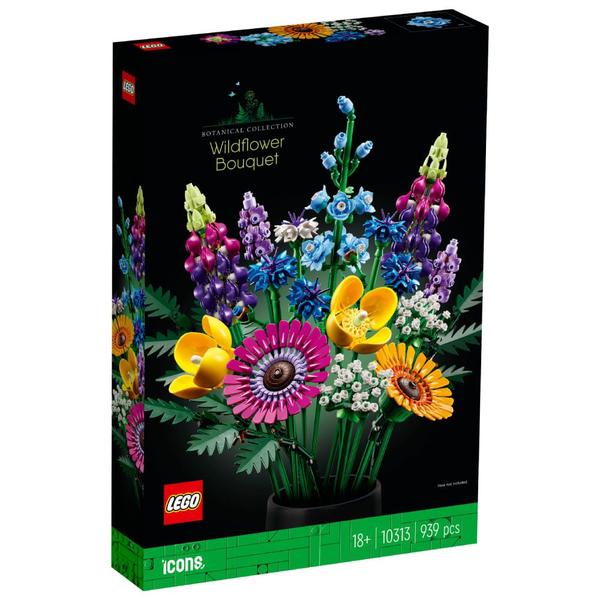 LEGO Icons - Buquê de Flores Silvestres Imagem de LEGO Icons - Buquê de Flores Silvestres