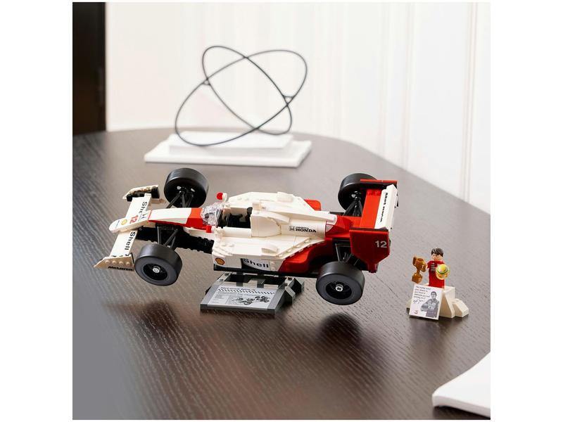 Imagem de LEGO Icons McLaren MP4/4 e Ayrton Senna