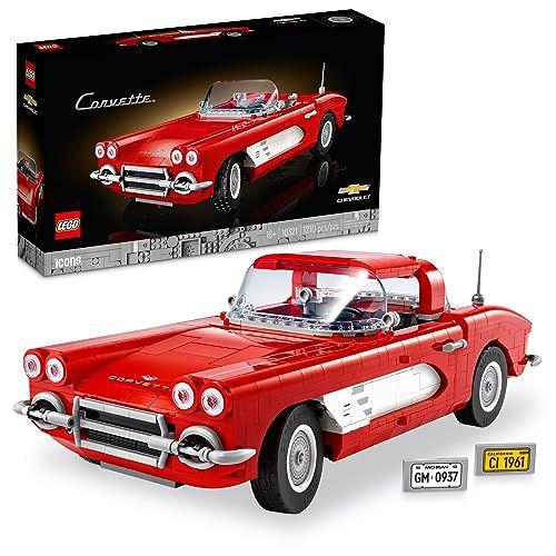 Imagem de LEGO Icons: Modelo de Carro Clássico Corvette, 10321