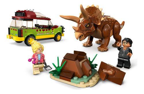 Imagem de Lego Jurassic Park 76959 Pesquisa De Triceratops 281 Pcs