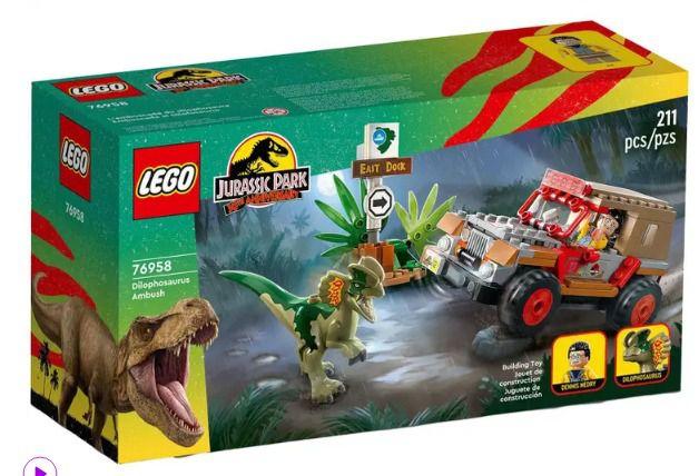 Imagem de LEGO Jurassic Park - Emboscada do Dilofossauro 76958