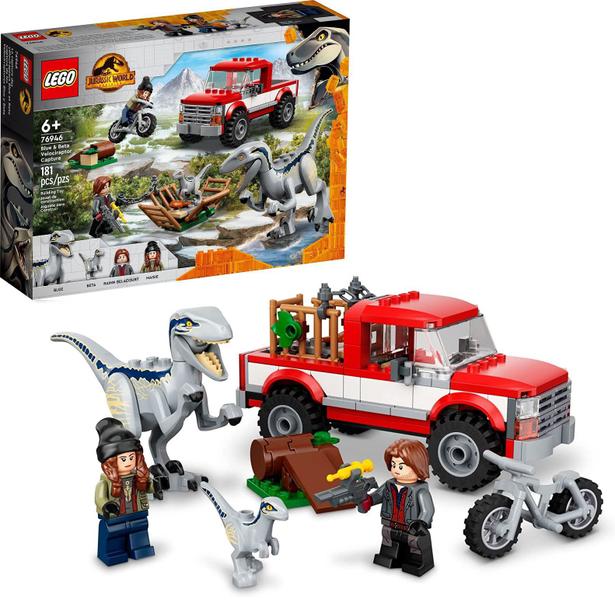 Imagem de Lego Jurassic World 76946 Captura dos Velociraptores Blue e Beta