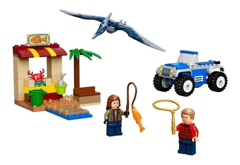 Lego Jurassic World - A Perseguição Ao Pteranodonte - 76943 Imagem de Lego Jurassic World - A Perseguição Ao Pteranodonte - 76943