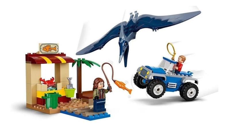 Lego Jurassic World - A Perseguição Ao Pteranodonte - 76943 Imagem de Lego Jurassic World - A Perseguição Ao Pteranodonte - 76943