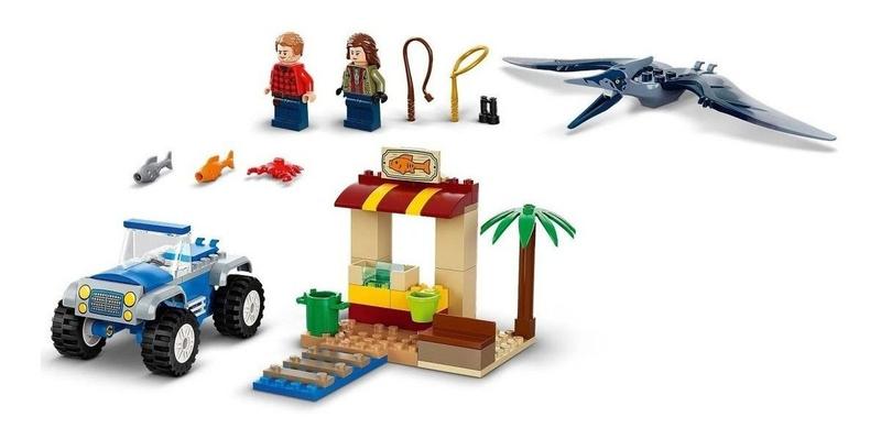 Lego Jurassic World - A Perseguição Ao Pteranodonte - 76943 Imagem de Lego Jurassic World - A Perseguição Ao Pteranodonte - 76943
