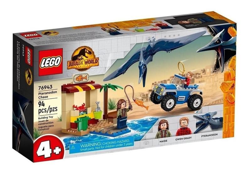 Lego Jurassic World - A Perseguição Ao Pteranodonte - 76943 Imagem de Lego Jurassic World - A Perseguição Ao Pteranodonte - 76943