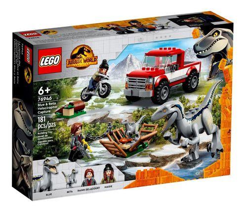 Imagem de LEGO Jurassic World Captura dos Velociraptores Blue e Beta