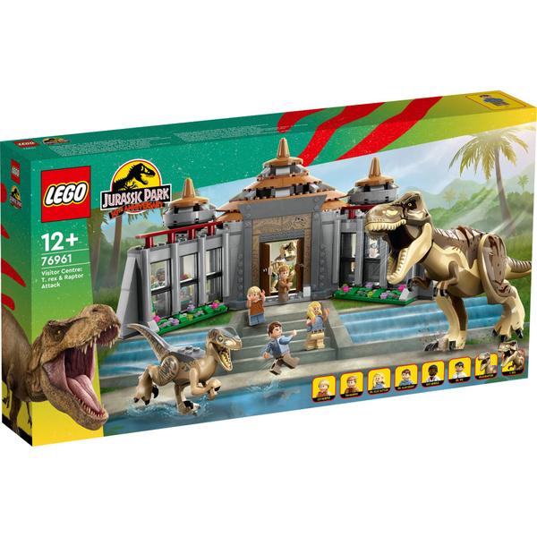 Imagem de LEGO Jurassic World - Centro de Visitantes: Ataque de TRex e Raptor