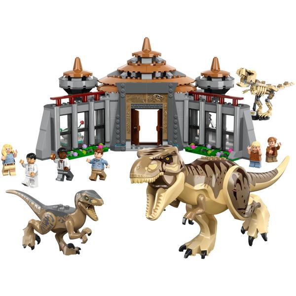 Imagem de LEGO Jurassic World - Centro de Visitantes: Ataque de TRex e Raptor