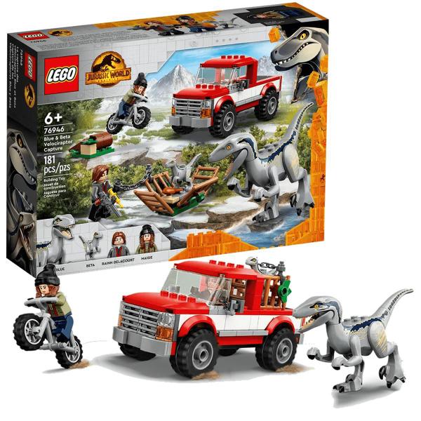 Imagem de Lego Jurassic World Dominion Captura da Blue e Beta 76946