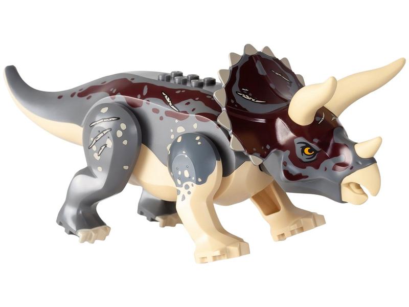 Lego Jurassic World Emboscada de Triceratops com Caminhonete 76950