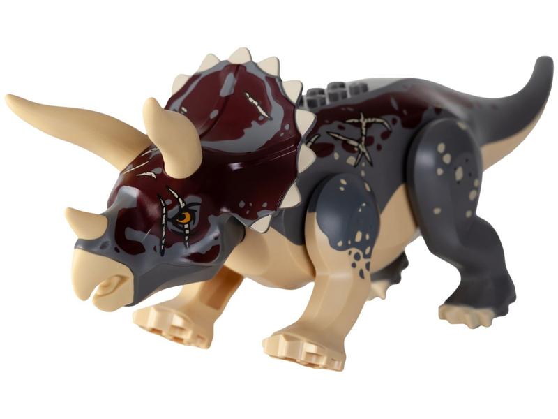Lego Jurassic World Emboscada de Triceratops com Caminhonete 76950