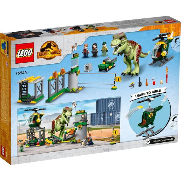 Imagem de Lego Jurassic World Fuga de Dinossauro T. rex 76944 140pcs