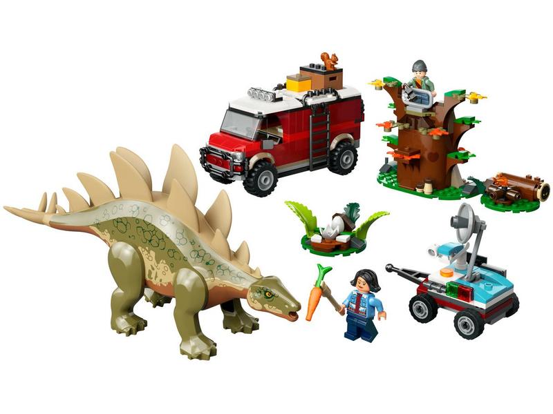 LEGO Jurassic World Missões de Dinossauro - Descoberta de Estegossauro 76965 420 Peças Imagem de LEGO Jurassic World Missões de Dinossauro