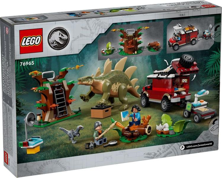 Imagem de LEGO Jurassic World - Missões de Dinossauros: Descoberta do Estegossauro - 420 Peças - 76965