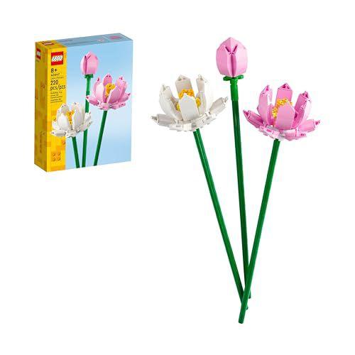 LEGO Lotus Flowers 40647, Decoração Floral para Crianças Imagem de LEGO Lotus Flowers 40647, Decoração Floral para Crianças