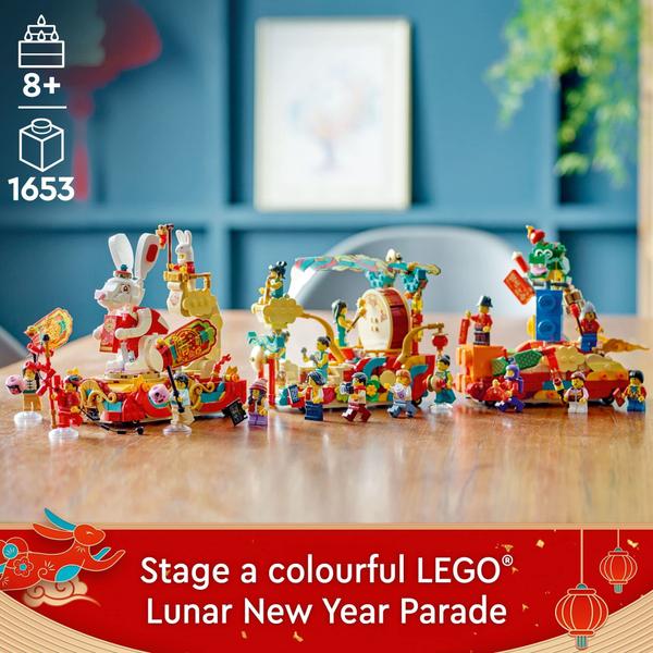 Imagem de LEGO Lunar New Year Parade 80111 Conjunto de Brinquedos de Construção para Criança