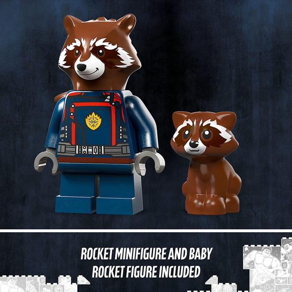 Imagem de LEGO Marvel - A Nave de Baby Rocket 76254