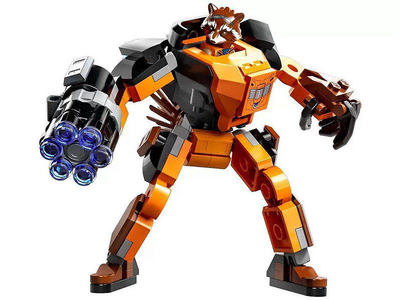 Imagem de Lego Marvel Armadura Robô De Rocket 98 Peças 76243