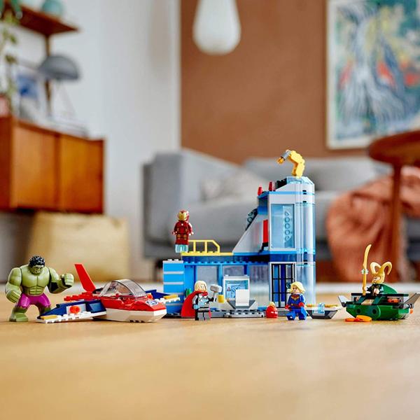 LEGO Marvel Avengers Wrath of Loki 76152 Building Toy with Marvel Avengers Minifigures e Tesseract Grande presente para crianças que amam capitã marvel, homem de ferro e Thor, novo 2020 (223 peças) Imagem de LEGO Marvel Avengers Wrath of Loki 76152 Building Toy with Marvel Avengers Minifigures e Tesseract Grande presente para crianças que amam capitã marvel, homem de ferro e Thor, novo 2020 (223 peças)