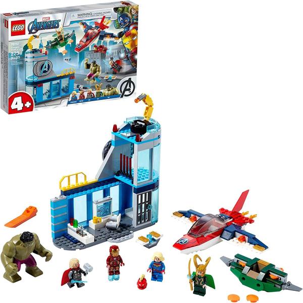 LEGO Marvel Avengers Wrath of Loki 76152 Building Toy with Marvel Avengers Minifigures e Tesseract Grande presente para crianças que amam capitã marvel, homem de ferro e Thor, novo 2020 (223 peças) Imagem de LEGO Marvel Avengers Wrath of Loki 76152 Building Toy with Marvel Avengers Minifigures e Tesseract Grande presente para crianças que amam capitã marvel, homem de ferro e Thor, novo 2020 (223 peças)