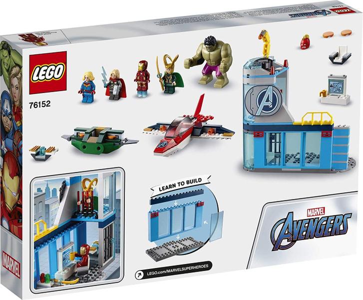 LEGO Marvel Avengers Wrath of Loki 76152 Building Toy with Marvel Avengers Minifigures e Tesseract Grande presente para crianças que amam capitã marvel, homem de ferro e Thor, novo 2020 (223 peças) Imagem de LEGO Marvel Avengers Wrath of Loki 76152 Building Toy with Marvel Avengers Minifigures e Tesseract Grande presente para crianças que amam capitã marvel, homem de ferro e Thor, novo 2020 (223 peças)