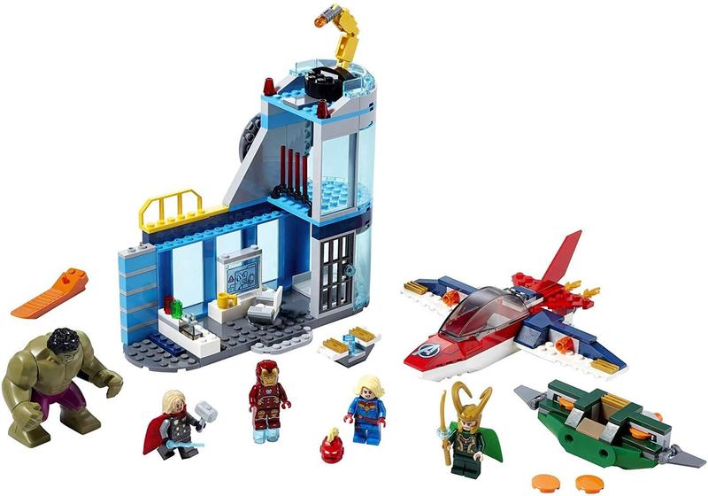 LEGO Marvel Avengers Wrath of Loki 76152 Building Toy with Marvel Avengers Minifigures e Tesseract Grande presente para crianças que amam capitã marvel, homem de ferro e Thor, novo 2020 (223 peças) Imagem de LEGO Marvel Avengers Wrath of Loki 76152 Building Toy with Marvel Avengers Minifigures e Tesseract Grande presente para crianças que amam capitã marvel, homem de ferro e Thor, novo 2020 (223 peças)