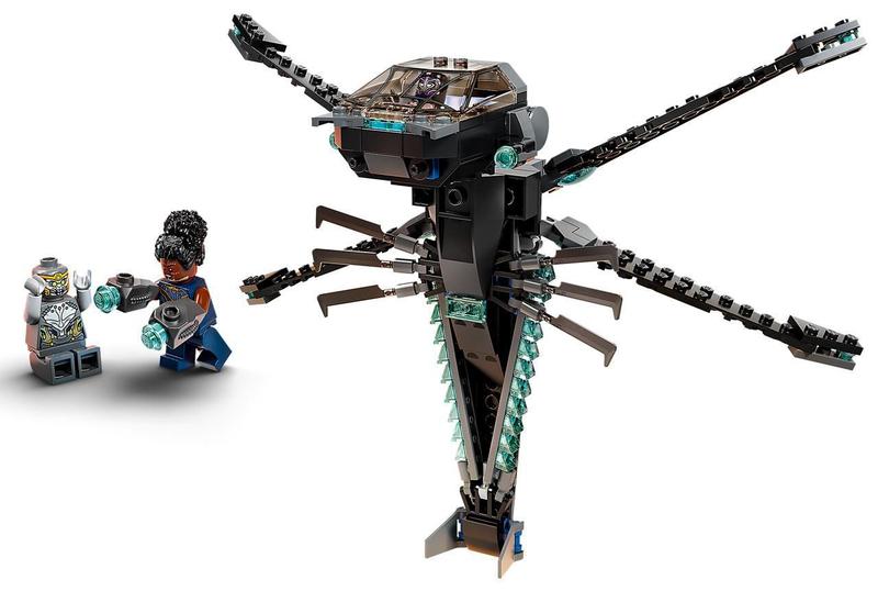 Imagem de Lego Marvel Avião Dragão Do Pantera Negra 202 Peças - 76186