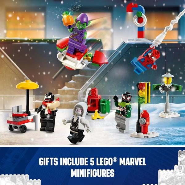 Imagem de Lego marvel - calendário do advento do homem-aranha 2024 76293