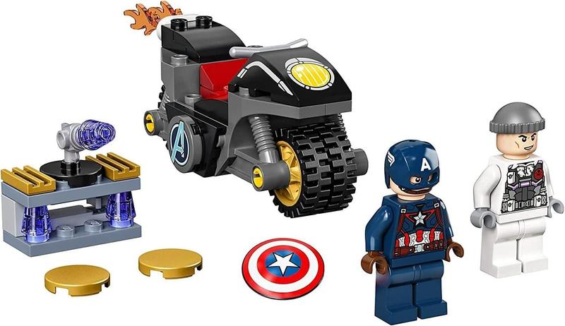 Imagem de Lego marvel captain america and hydra face-off 76189