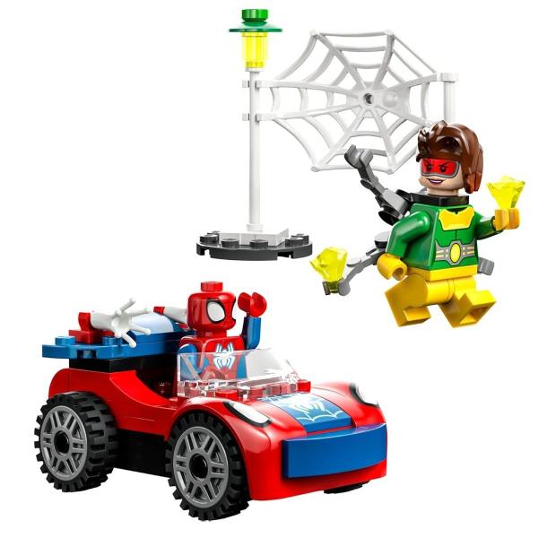 Imagem de Lego Marvel - Carro do Homem-aranha e Doutor Ock 10789  Lego