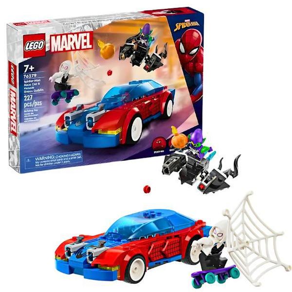 Lego Marvel Carro Do Homem-Aranha E Duende Verde Venom 76279 Imagem de Lego Marvel Carro Do Homem-Aranha E Duende Verde Venom 76279