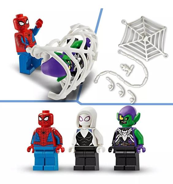 Imagem de Lego Marvel Carro Do Homem Aranha Venom E Duende Verde 76279